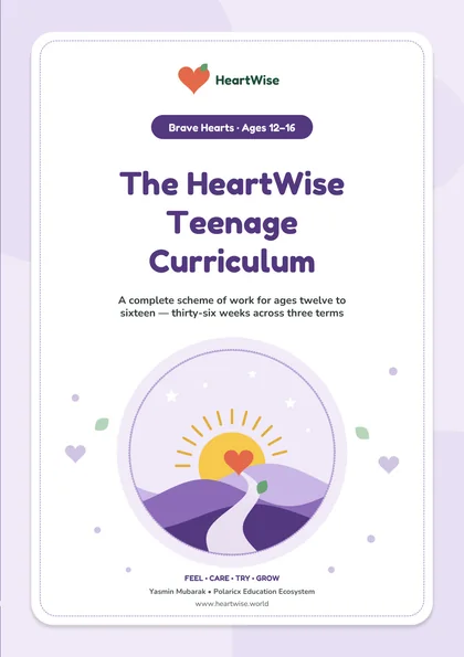 Cover of The HeartWise Teenage Curriculum