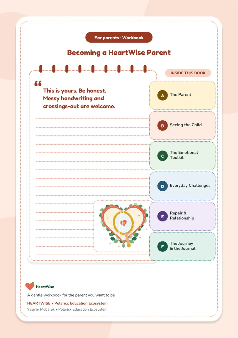Back cover of Becoming a HeartWise Parent