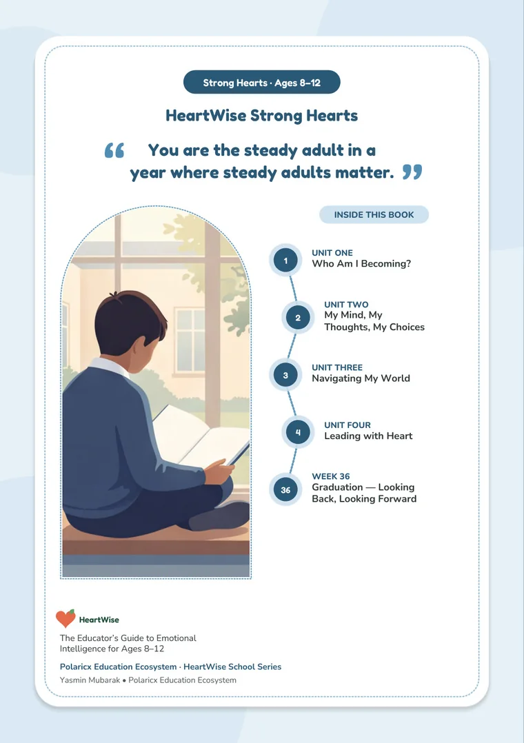 Back cover of HeartWise Strong Hearts
