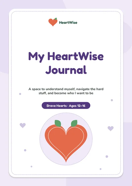 Cover of My HeartWise Journal: Brave Hearts