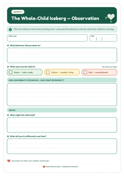 Preview of School workshop handouts for teachers (5)
