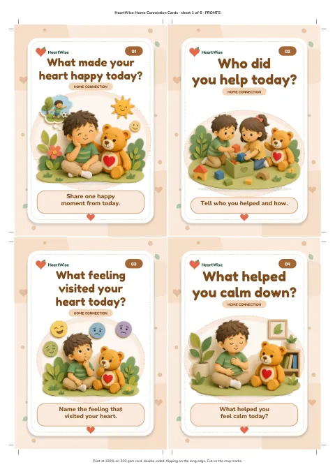 Preview of Home Connection Cards (24)